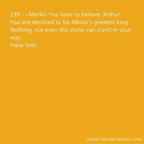 Merlin ~ Quotes