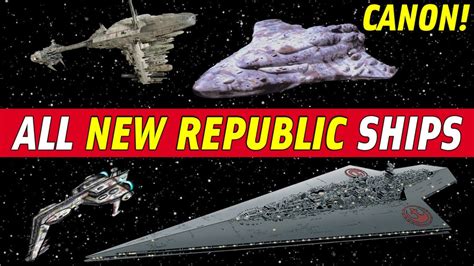 All New Republic Ships (Star Wars Canon) | The Last Jedi Analysis - YouTube