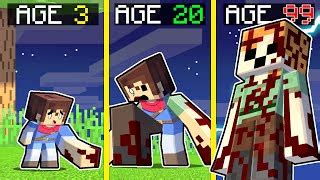 Surviving 99 Years as GIANT ALEX In Minecraft! | Doovi