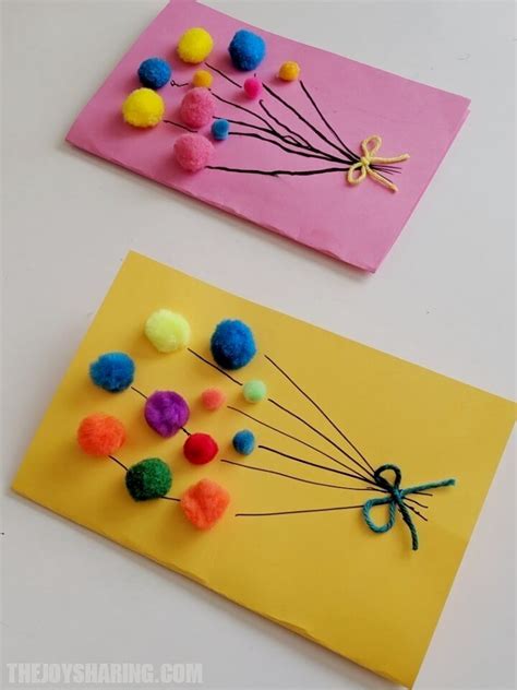 Arts And Crafts For Elementary Students | Birthday card craft, Homemade birthday cards, Handmade ...