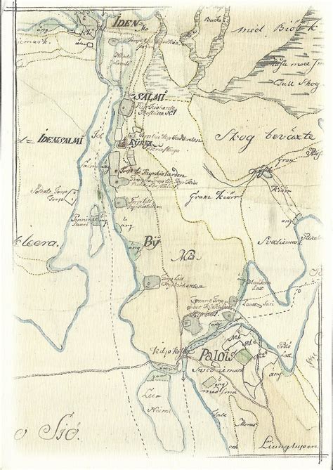 Iisalmi, Finland | historic map 1755-1757 Iisalmi is a town … | Flickr