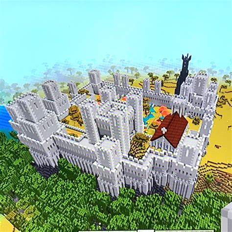 Castle Village : r/Minecraftbuilds