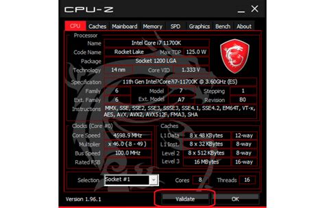 Cpu z msi - anagasm