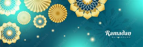 Stylish golden mosque design islamic banner background Stock Vector ...