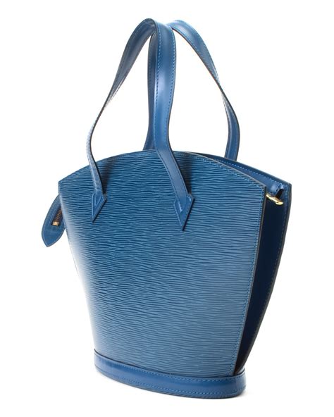 Louis vuitton Blue Tote Bag - Vintage in Blue | Lyst