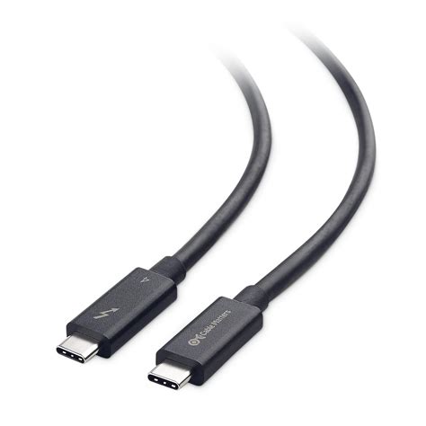 [Intel Thunderbolt Certified] Cable Matters 40Gbps Active USB C Thunderbolt 4 Cable 2m with 100W ...