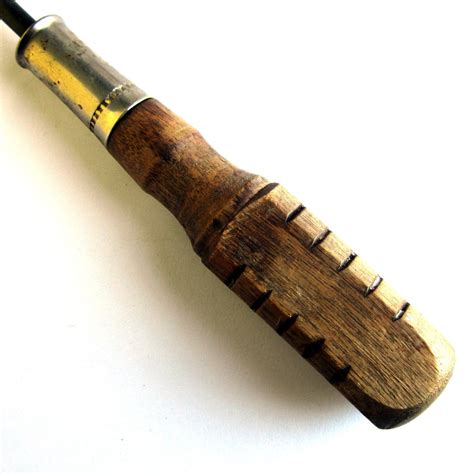 Vintage Wood Handled Screwdriver