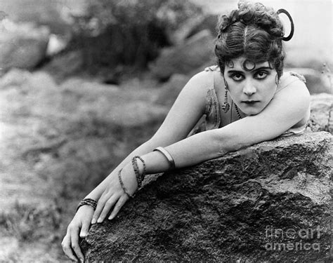 Silent Film Actress Theda Bara In Carmen by Bettmann