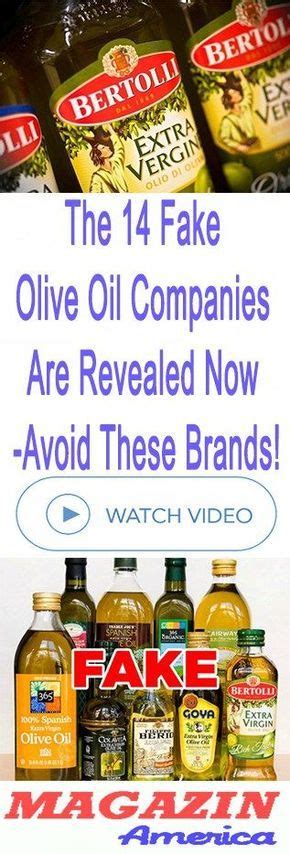 The 14 Fake Olive Oil Companies Are Revealed Now – Avoid These Brands (With images) | Foods for ...