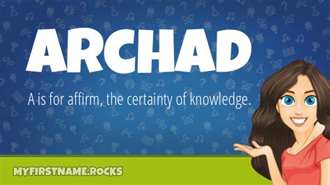 Archad First Name Personality & Popularity