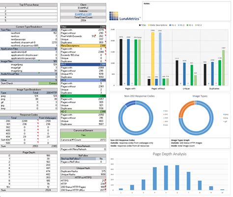 Free Excel Workbook for Analyzing Screaming Frog Data | Spreadsheet, Excel spreadsheets, Workbook