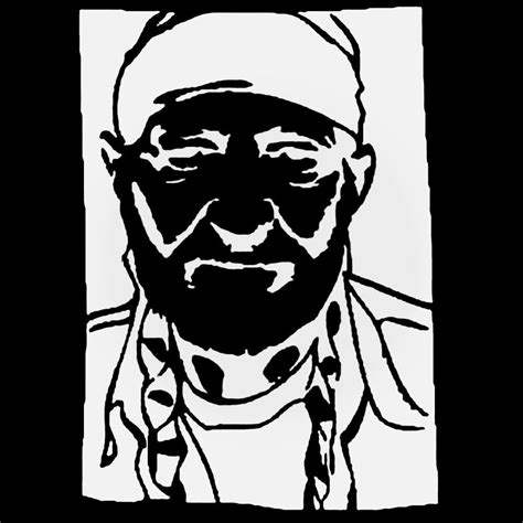 Willie Nelson Poster Decal Sticker