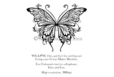 SVG FAIRY WINGS for CRICUT - Set 150