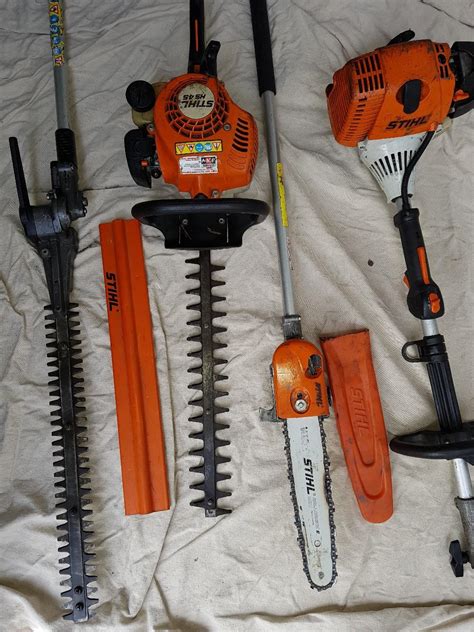 Used Stihl Km130R+2 attachment & HS45 trimmer in BN43-Sea for £300.00 ...