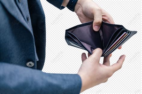 Holding Empty Wallet PNG Images With Transparent Background | Free ...