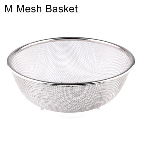 Papaba Strainer Basket,Stainless Steel Drain Mesh Basket Strainer Bowl ...