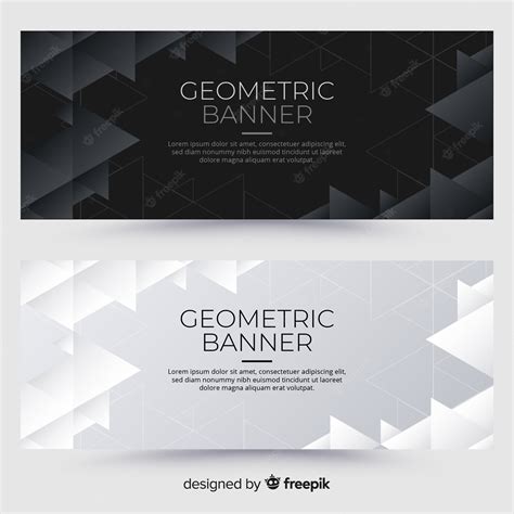 Free Vector | Abstract banner collection