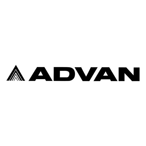 Advan Logo Black and White – Brands Logos