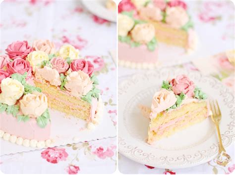 Buttercream Rose Cake | Evan's Kitchen Ramblings