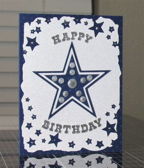 Dallas Cowboys - Birthday Card 19 | Dallas cowboys birthday, Cowboy ...