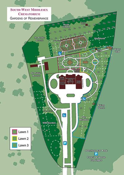 Chichester Crematorium Map