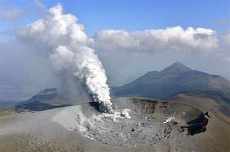 Volcanic eruption in Japan spreads ash in 4 cities, towns