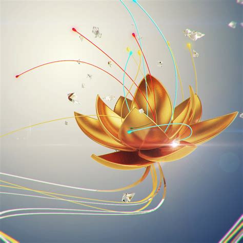 3d Model Flower Open Animation