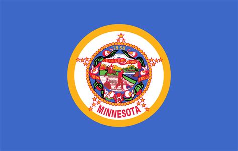 Flag of Minnesota image and meaning Minnesota flag - country flags