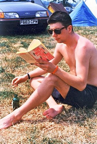 Barry Being a Poseur | Barry reading "The Electric Kool-Aid … | Flickr