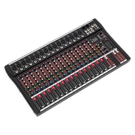 16 Channel Stereo System Mixing Console with USB Bluetooth for Live ...