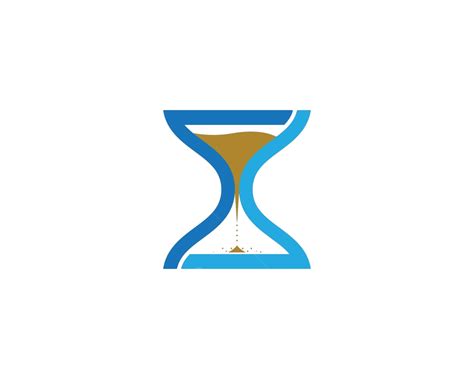 Hourglass Symbol Illustration Sand Glass Minute Hourglass Vector, Sand ...