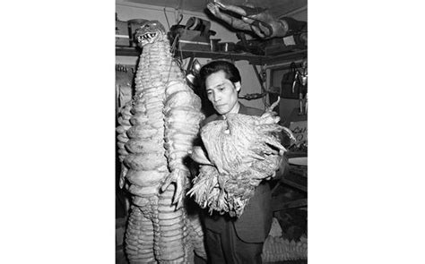 Toho Studio, Tokyo, Japan, June 10, 1966: Monster maker Ryosaku ...