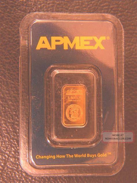 Apmex Gold 9999 Bullion 1 Gram Eagle Bar