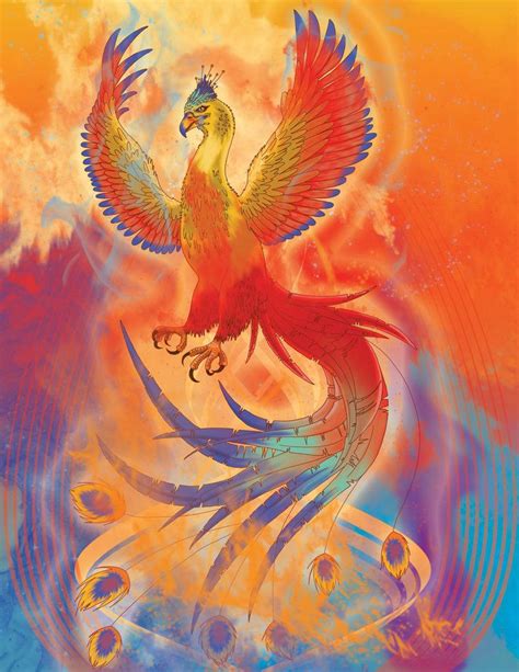 Pin by Nancy Cross on The Phoenix | Ancient symbols, Fire bird, Rise ...