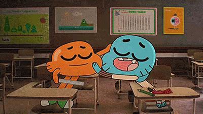 The Amazing World Of Gumball Darwin & Gumball GIF - The Amazing World Of Gumball There There ...