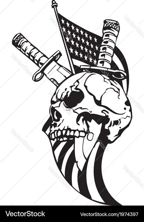 Us army military design Royalty Free Vector Image