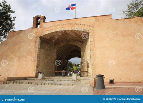 Puerta Del Conde, Dominican Republic Editorial Stock Image - Image of colonial, colasup3: 58397979