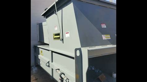 C300 3 Yard Stationary Outdoor Compactor - Harmony Enterprises