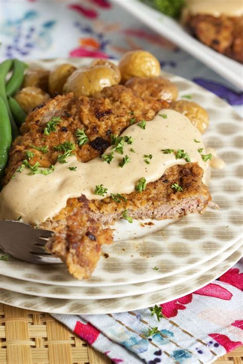 Chicken Fried Steak with Country Gravy - Recipe Girl