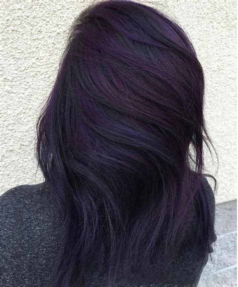 nice 25 Trendy Black and Purple Hair Ideas that You Should Give a Try # ...