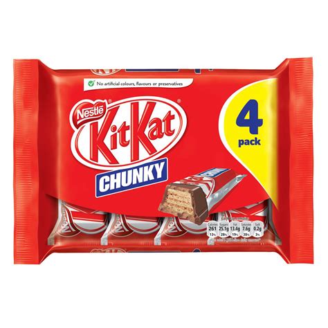 KitKat chunky 4 pack - Chocolate.lk