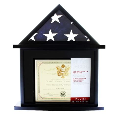 Shop for the Flag & Certificate Display Case by Studio Décor® at Michaels