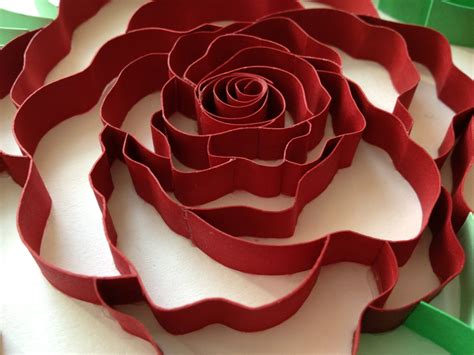 3D paper quilled art Pair of Roses