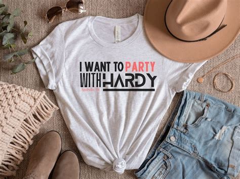 Hardy Adult Unisex T Shirt Hardy Concert Tee Michael Hardy - Etsy