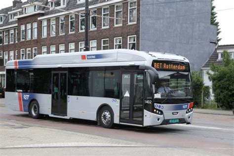 Rotterdam, RET e-buses to be monitored with ViriCiti's telematics system