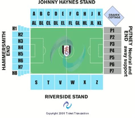 Craven Cottage Stadium Tickets in London Greater London, Seating Charts, Events and Schedule