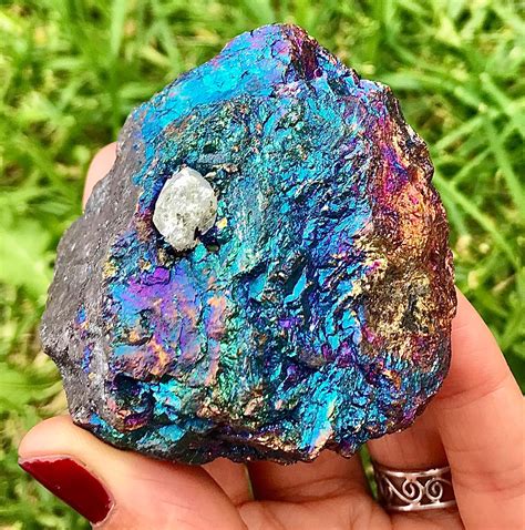 Raw Rough Natural Bright Peacock Ore Chalcopyrite Crystal Gem | Etsy Canada