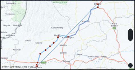 What is the distance from Bungoma Kenya to Kitale Kenya? Google Maps Mileage, Driving Directions ...