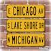 Vintage Chicago Street Signs - Etsy