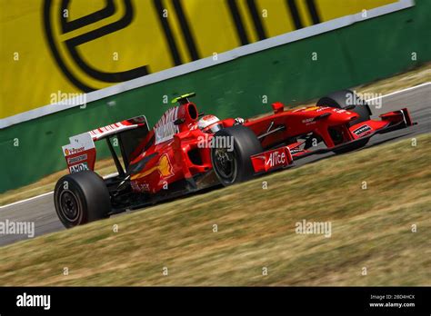 Kimi Raikkonen, Ferrari F60, Italian GP 2009, Monza Stock Photo - Alamy